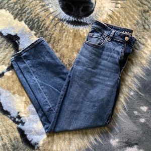 AE Stretch Mom Jeans